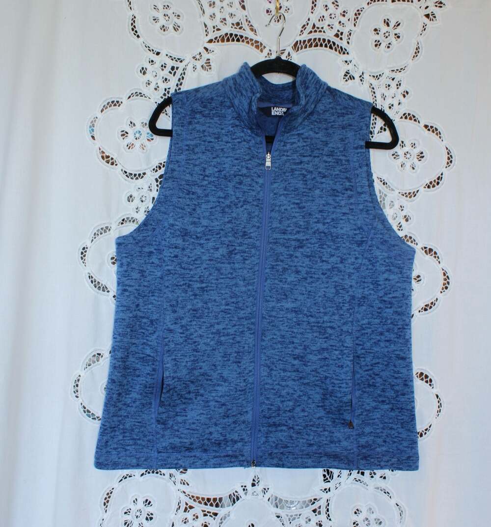 Unisex Sweater Fleece Full-Zip Vest